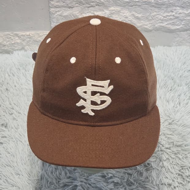 p1-8:에베츠필드 빈티지 플란넬 캡 브라운 USA(56-60)