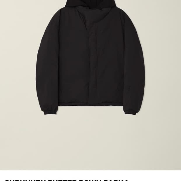 누마레 ee 슈렁큰 푸퍼 다운 파카 패딩