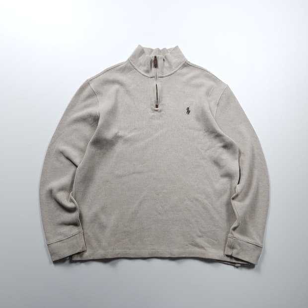 폴로 랄프로렌 신형 포니 로고 쿼터집업 니트 (L)