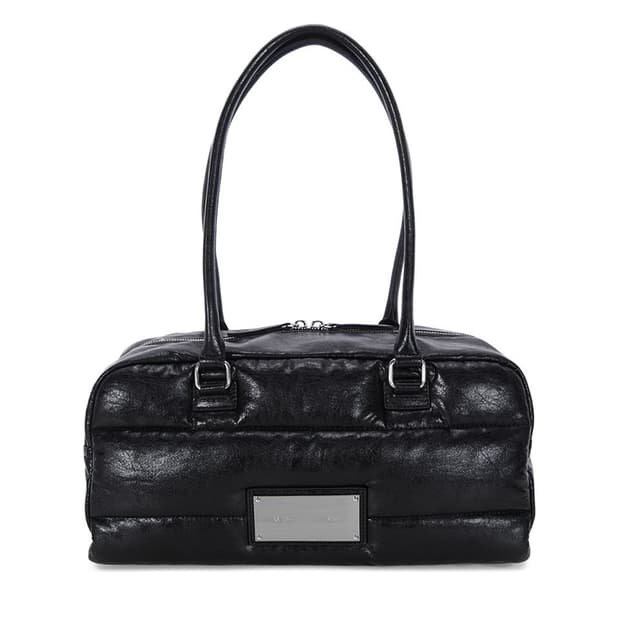 마뗑킴 포우 레더 스포티 토트 패딩백