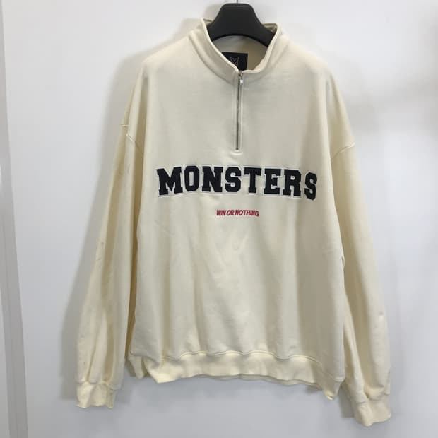 최강야구 몬스터즈 하프집업 [4XL]