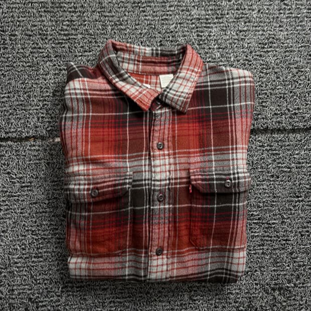 리바이스 아메카지 플란넬 울 패턴 셔츠 2340