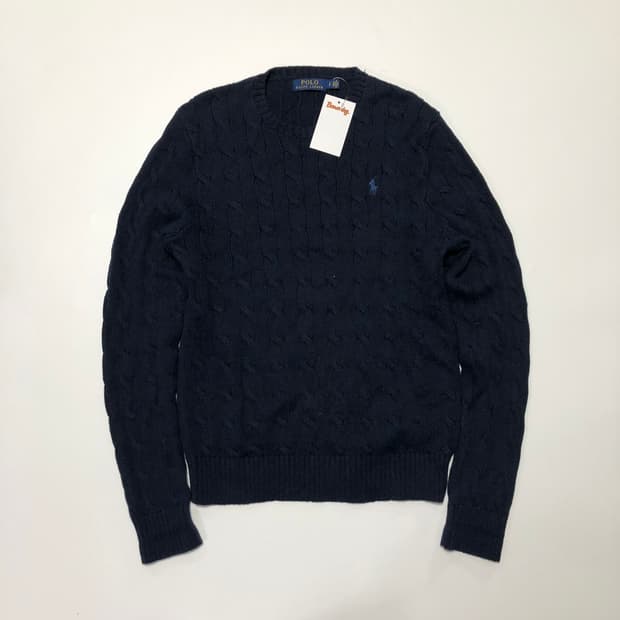 폴로랄프로렌 꽈배기 니트