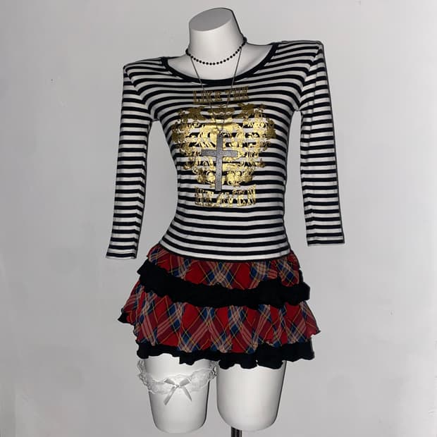 COLZA stripe t-shirt