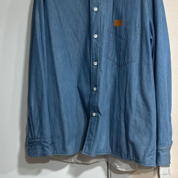 커버트 데님셔츠 자켓