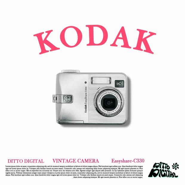 Kodak Easyshare C330디카
