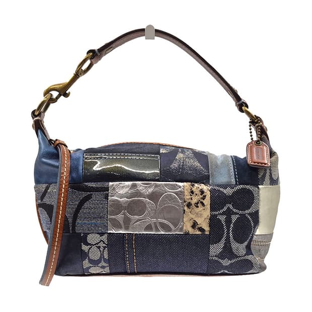 코치 패치워크 파우치 미니백