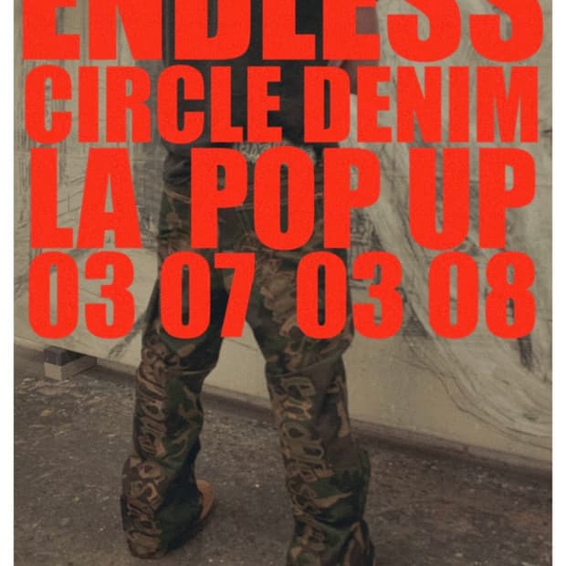 Endless Denim LA 팝업 카모팬츠 대리구매 구합니다.
