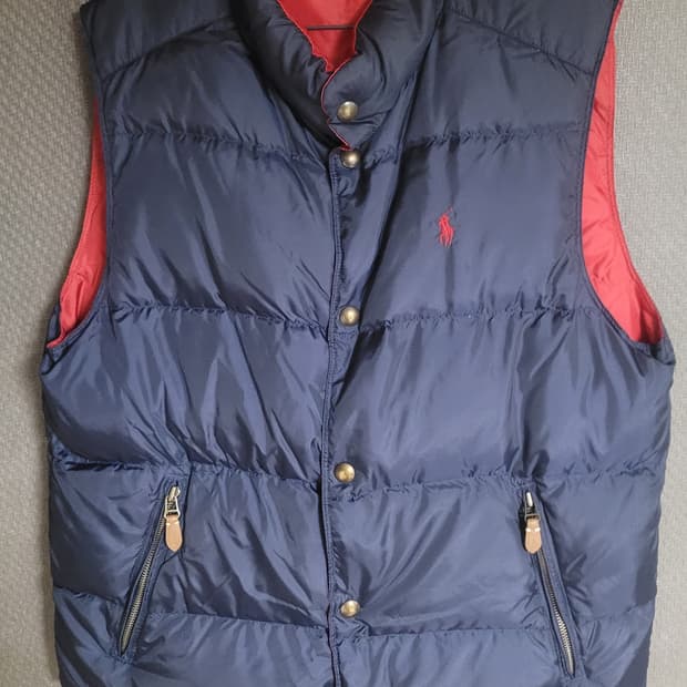 랄프로렌 패딩 조끼