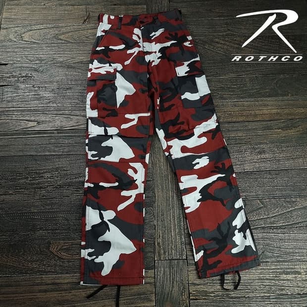 [로스코] 카모 패턴 카고 팬츠 M19244