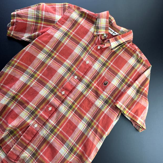 Bape linen cotton blend shirts