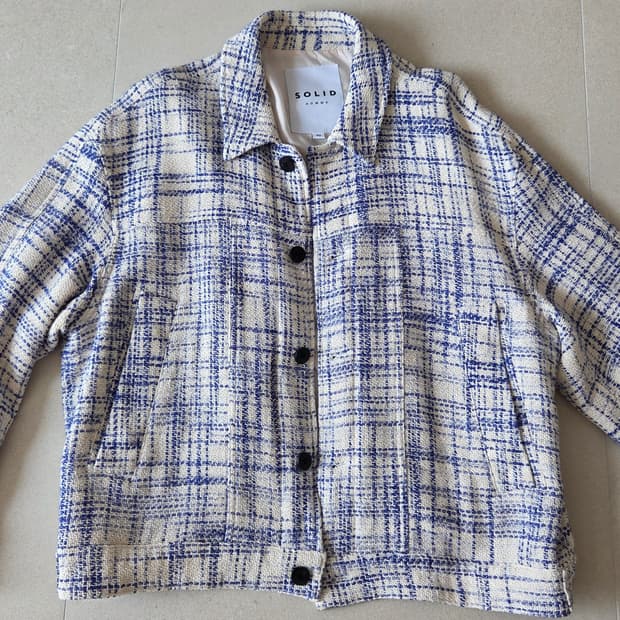 솔리드옴므 트위드 자켓 105