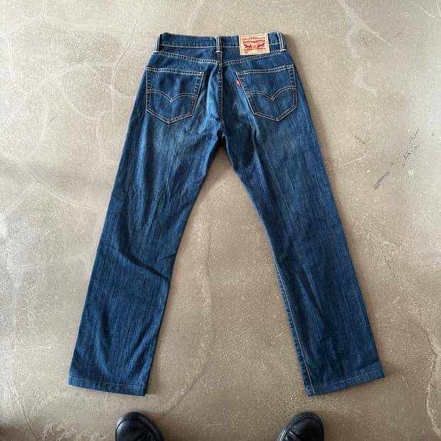 Levis 505 레귤러핏 미디엄 인디고 데님팬츠 