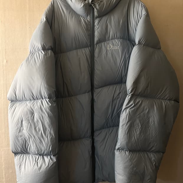Dime 웨이브 패딩 스카이블루 XL