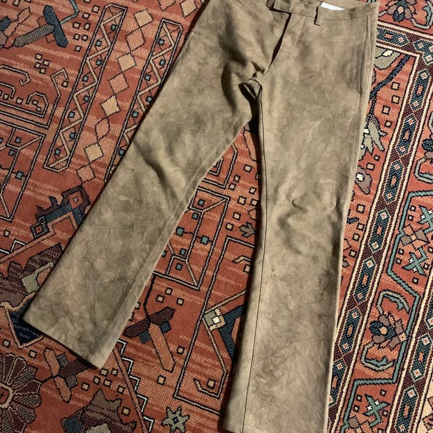 립반윙클 부츠컷 팬츠