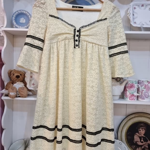 세실맥비 CECIL McBEE 레이스 원피스 