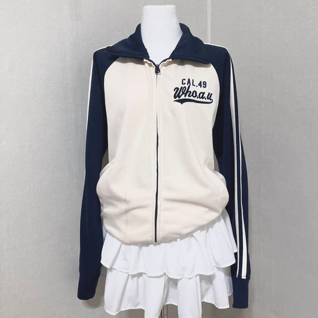 후아유 단가라 집업 M