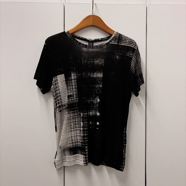 (정품/새상품) Y's 요지 야마모토 여성 그래픽 티셔츠 탑