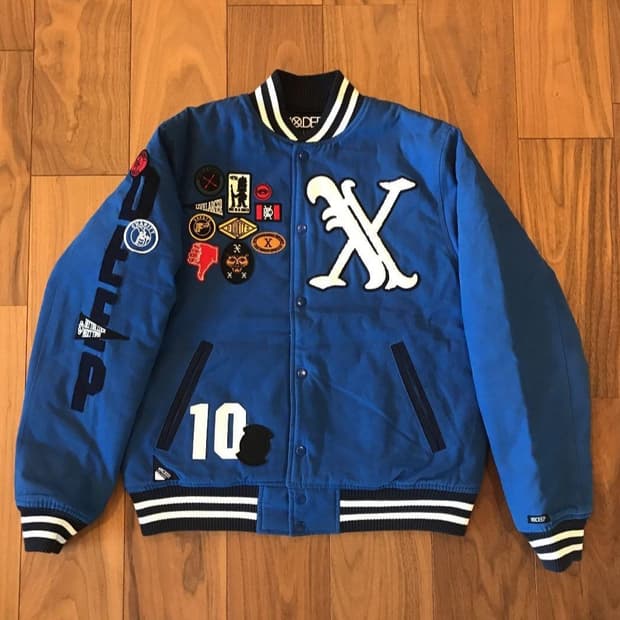 10 deep 바시티 자켓
