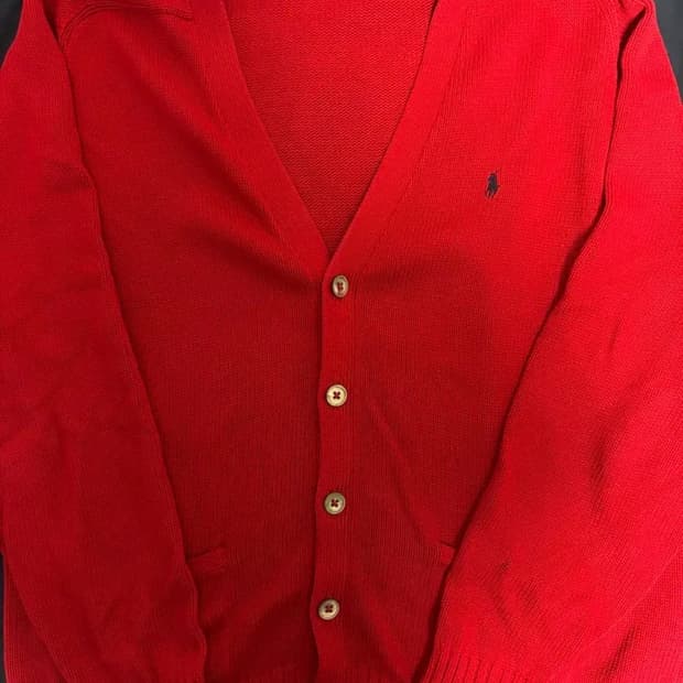 105 90s 폴로 랄프로렌 니트 가디건
