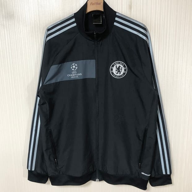 아디다스 13-14 UEFA 챔피언스리그 첼시FC 올웨더자켓/바람막이 L