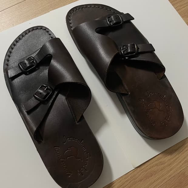 예루살렘 세스 다크 브라운 샌달 245-250