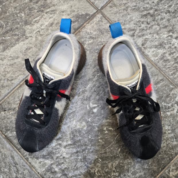 오니츠카타이거 빈티지 털 운동화