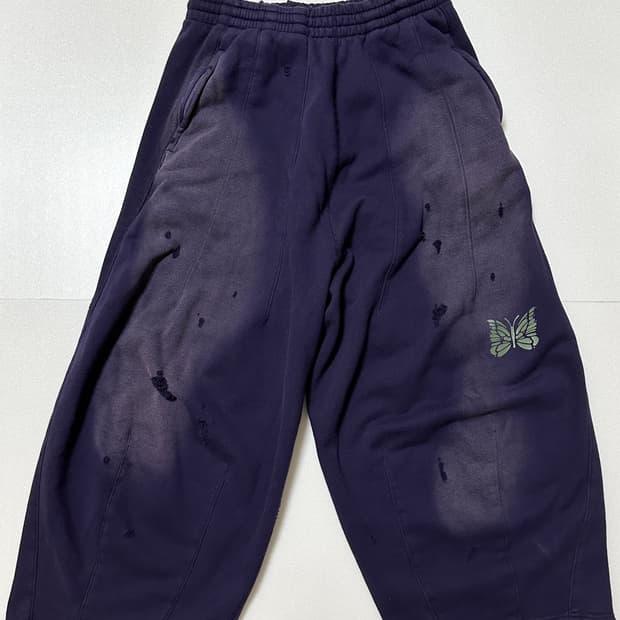 니들스 DECONSTRUCTED H.D. SWEAT PANT 퍼플