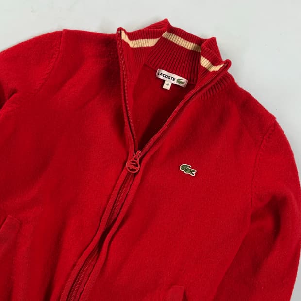 라코스테 니트집업