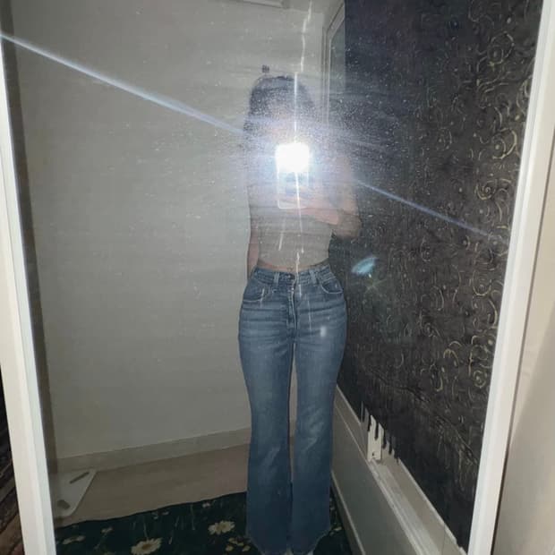 Levi’s 리바이스 70s high flare 하이플레어 데님 팬츠