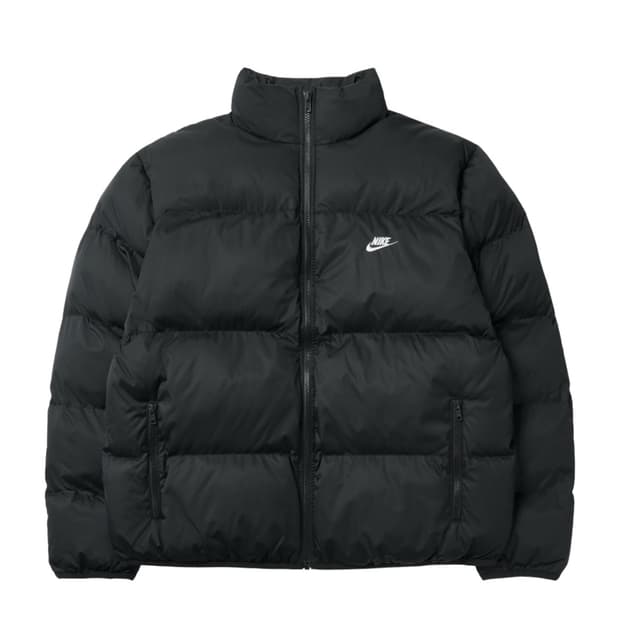 나이키 NSW 패딩 자켓 블랙 - 아시아