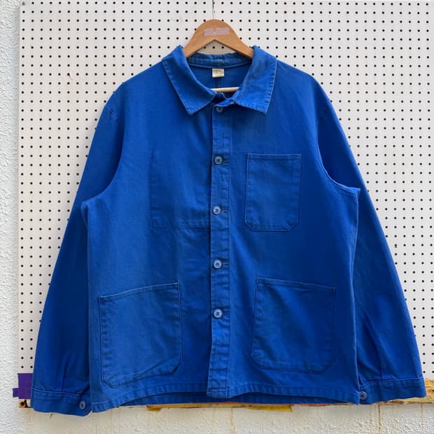 70s FRENCH ROUNDED COLLAR 라운드카라 프렌치워크자켓