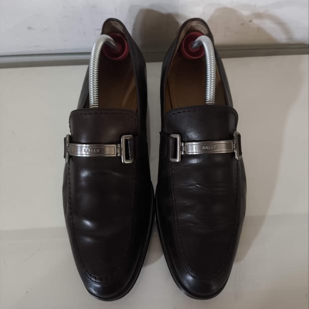 255mm 발리 남성용 메탈장식 로퍼 구두 남성구두