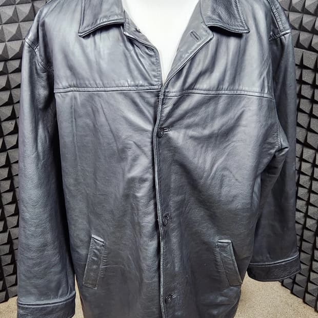 XL) 올드 갭 레더 카코트 xl 