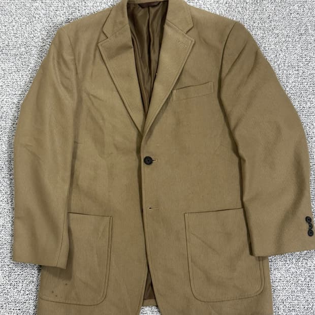 Vintage Camel Tailored Blazer