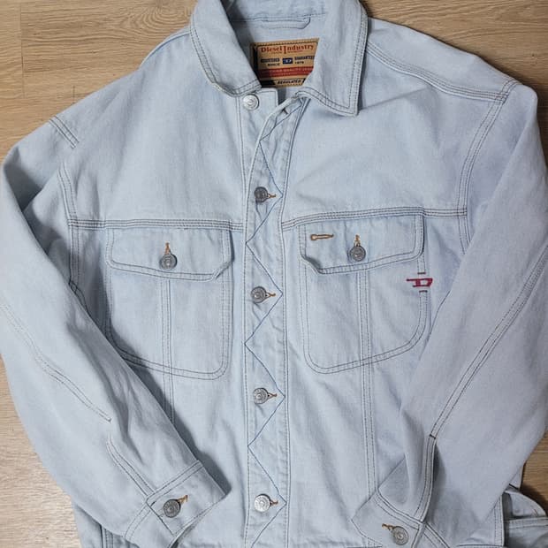 디젤 - D 릴로 데님 재킷(라이트 블루) S사이즈