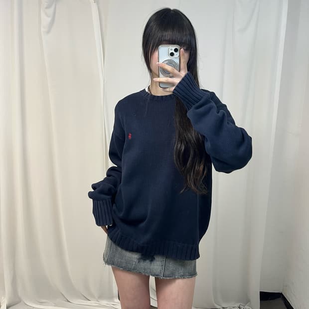 Polo Ralph Lauren navy knit