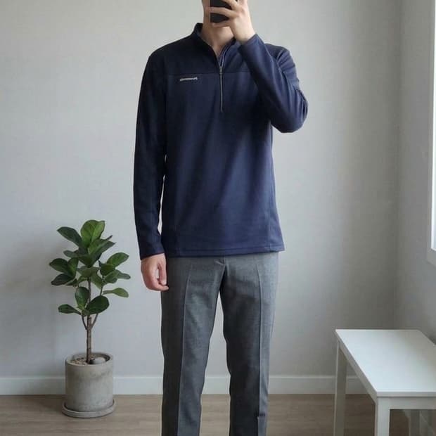레드페이스 쿨드라이 기능성 반집업 (105/XL)