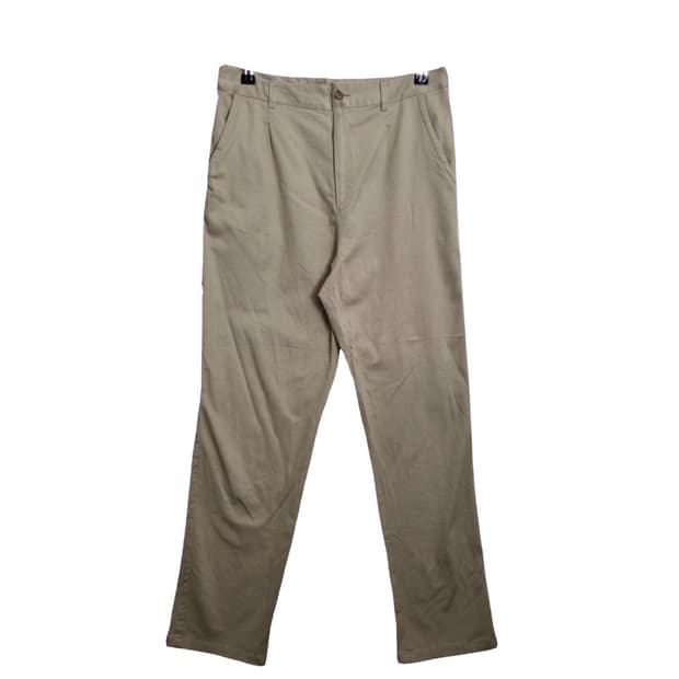 이세이 미야케 하이 스포팅 기어  베이지 코튼 팬츠