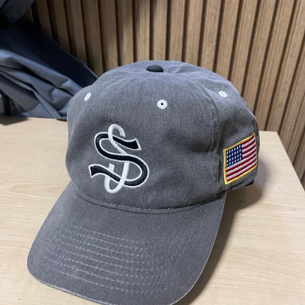 스투시 S로고 볼캡