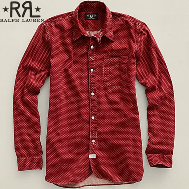 RRL 더블알엘  불독 디스차지 워크셔츠