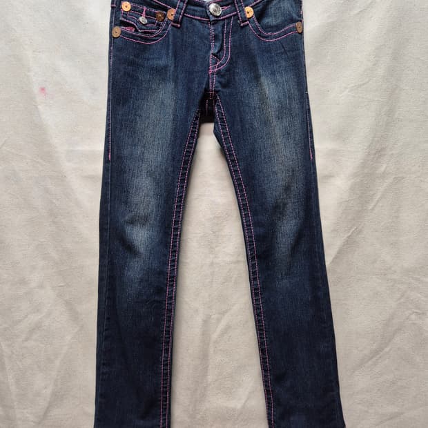 트루릴리전 여성 슬림팬츠