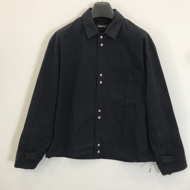 NULABEL CM1YOK42 JPN 블랙 레이어셔츠자켓 [M]