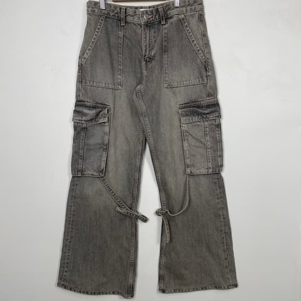 자라 와이드 카고팬츠