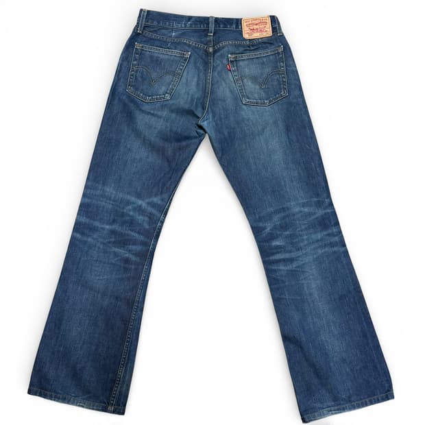 34 리바이스527 로우부츠컷 플레어진