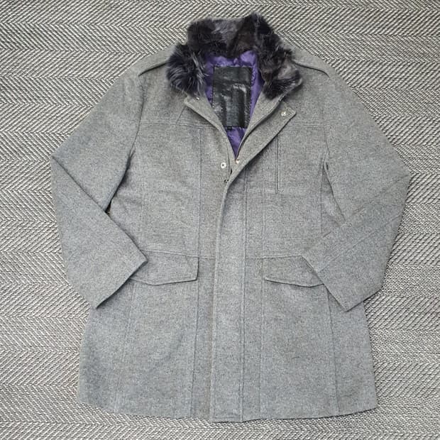 헤지스 울 하프 코트 남자110