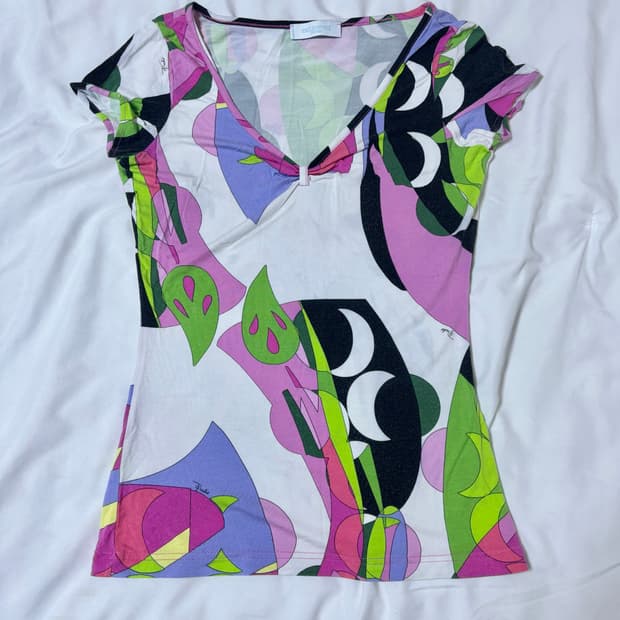 이태리 기하학 오리엔탈 티