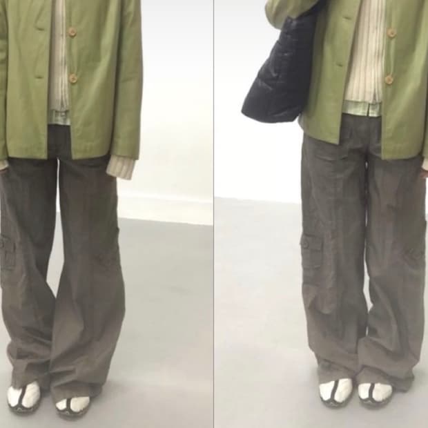 빈티지 브라운 카고팬츠