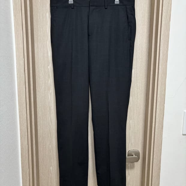 띠어리 말로 뉴테일러 울슬랙스32"/차콜색