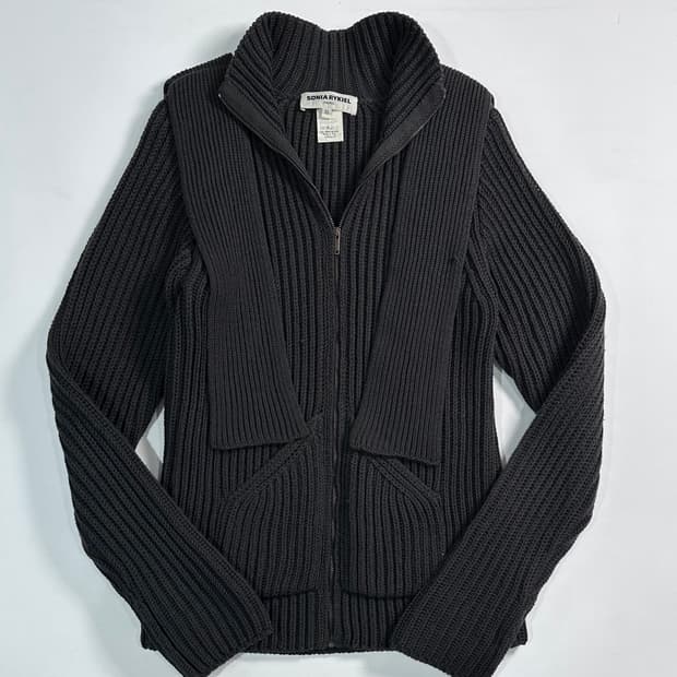 소니아리키엘 니트집업 